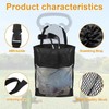 Golf Push Cart Storage Bag, Lightweight Polyester Golf Cart Accessories,
