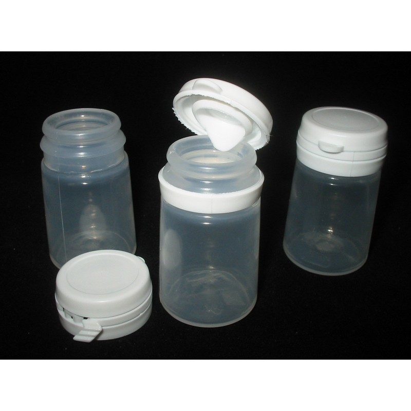 20ml Empty Paint Pots x 20 - Small Plastic Containers