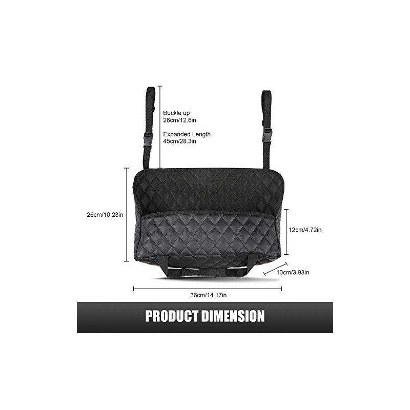 Amison, Bolsa Organizadora para Auto, Negro