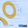 KKMSEALS Aramid Fibre Sealing Rings Set Sanitary - Tap Seal