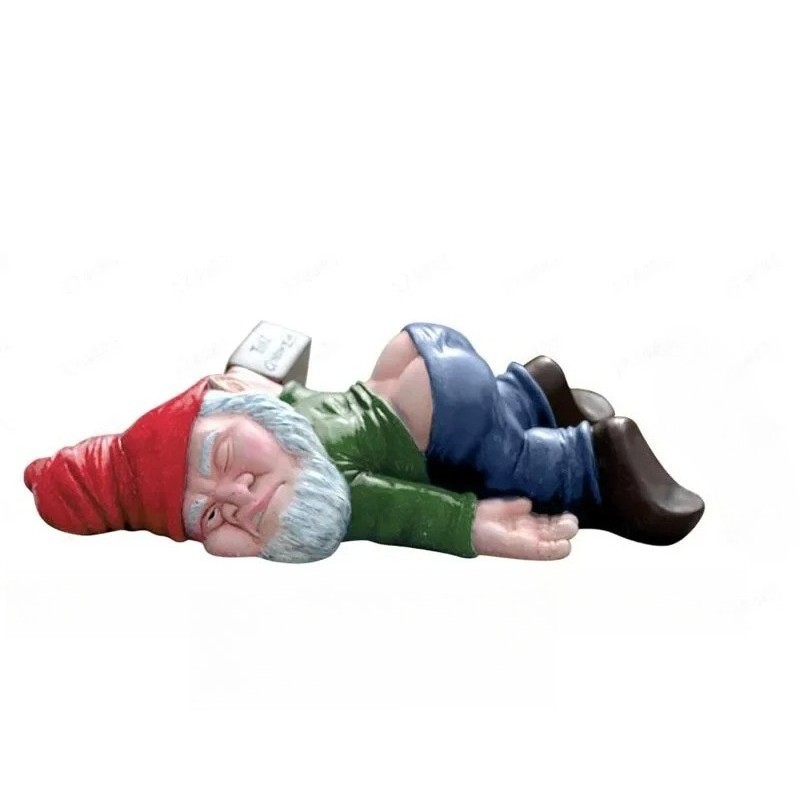 Funny Garden Gnome – Resin Gnome Statue, Whimsical Yard Decor