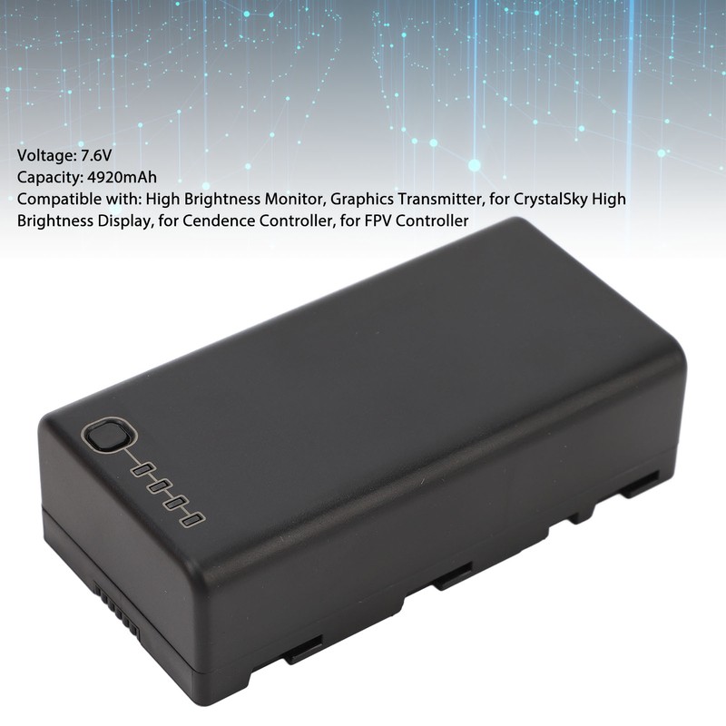 5200mAh WB37 Intelligent Battery for CrystalSky Monitor for Cendence Remote