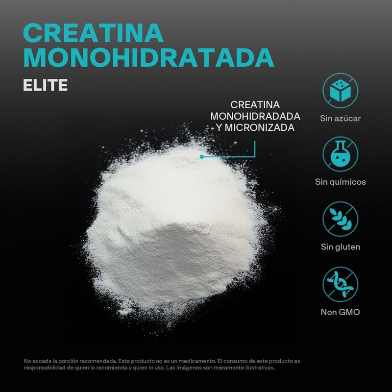 VITALBOTANICS Elite Creatine Monohydrate Powder, Unflavored Pure Pre-Workout & Gym