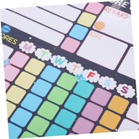 Operitacx Magnetic Reward Chart for Boys and Girls Dry Erase Chore Tracking System Stickers for Home and School Visual Behavior Chart for Boys and Girls Easy to Use and Clean for Daily