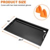 Full-Size Griddle Inserts for Weber Summit 600 Series Grills, Flat