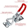4 Pcs Adjustable Toggle Clamp, Metal Toggle Latch Non-Slip Quick