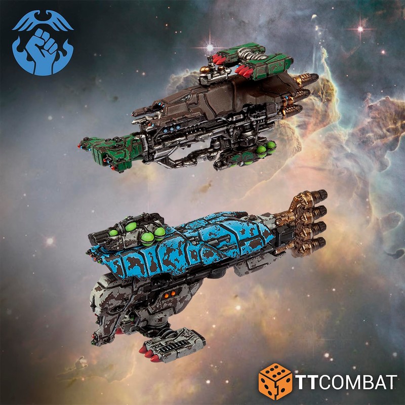 Dropfleet Commander TTCombat Resistance Core Ships TTDFX-RES-020