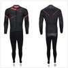 Morethan MT-FVP-005-SET Men's Winter Cycle Jersey, Top and Bottom Set,