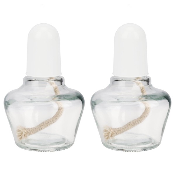 stonylab Alcohol Lamp, Pack of 2 150ml Glass Bunsen Burner