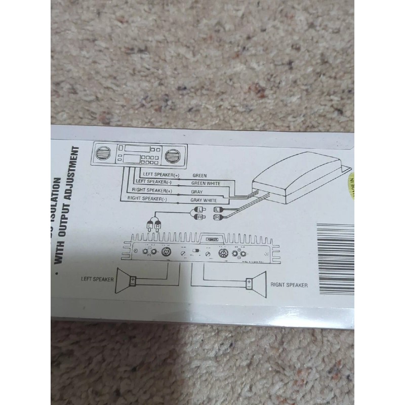 Q-Power Q Power Hi/Lo Impedance Adaptor Audio Accessory - QP-07