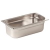 Vogue K936 Stainless Steel 1/3 Gastronorm Pan, 7.5 L Capacity,