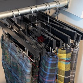 Kilt Hanger - Finish: Black