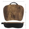 SONGMICS Lap Desk, Bed Tray, Laptop Table with Handle, Cushion,