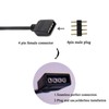 RGBZONE 2 Pack Black 4 Pins LED Splitter Cable Strip