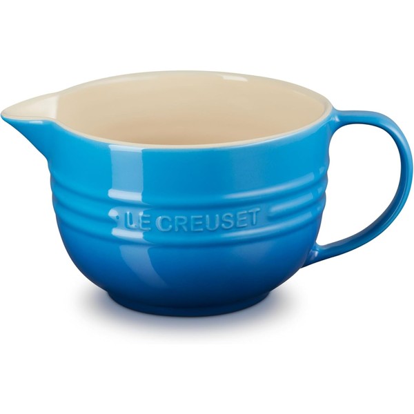 Le Creuset Stoneware Signature Batter Bowl, 2 qt., Marseille
