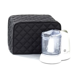 Covermates Keepsakes â Food Processor Cover â Dust Protection - Stain Resistant - Washable â Appliance Cover - Black