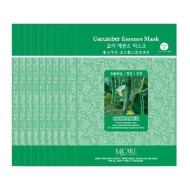 365 by 100 Plum Cucumber Skin Moisturizing Calming Essence Mask Pack Sheet Pack S6514338 / 365바이100매오이 피부보습 진정 에센스 마스크팩 시트팩 S6514338
