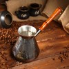 25 Oz Copper Turkish Greek Arabic Engraved Coffee Pot Stovetop