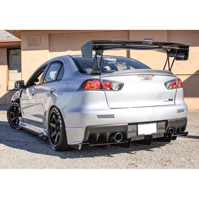 iJDMTOY Clear Lens Rear Bumper Reflector Lenses Compatible With 2008-2016