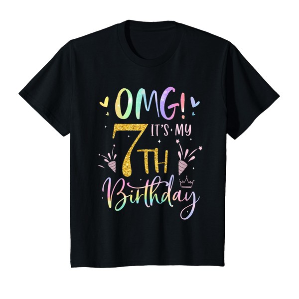 OMG It's My 7th Birthday Girls Gifts Seven 7 Year
