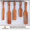 Wooden Spurtle Set, Teak Spurtles Kitchen Tools – Wooden Spatula