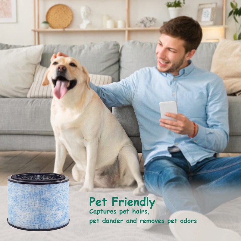 Asheviller AP200 Filter Replacement, Compatible with Instant® AP200 Air Purifier,
