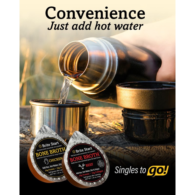 Brite Start Bone Broth - Beef Bone Broth - 4