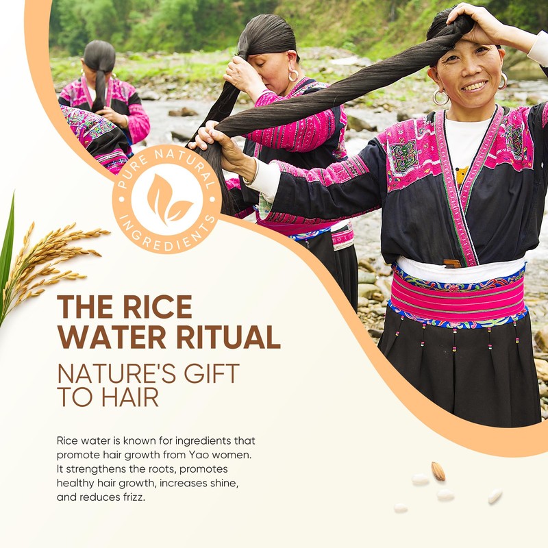 Svvimer Rice Water Hair Growth Conditioner - Thickening Conditioner with