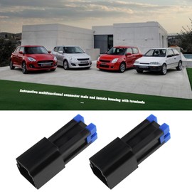 EMSea 5 Set 1 Way 1 Pin High Current 9.5mm Multi Connector and Terminals 60AMP 60-A Rated Electrical Connector for Automotive Motorcycle Truck