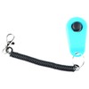 Cat Training Clicker, Portable Pet Training Clicker Stainless Steel Hook