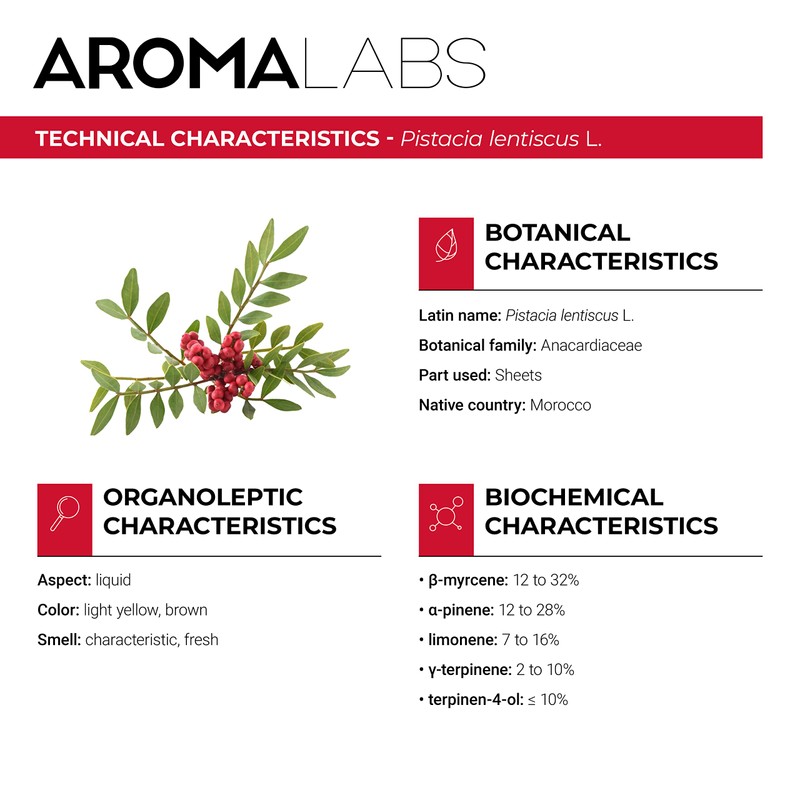 BIO - Mastic Essential Oil - 5mL - 100% Pure,