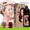 CANABELLA BURGUNDY Hair Dye Shampoo Instant 100% Grey Coverage 🌟🌟🌟🌟🌟
