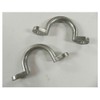 (2) Trailer Tie Loop 2" I.D. Aluminum Bolt-On Lashing Rope