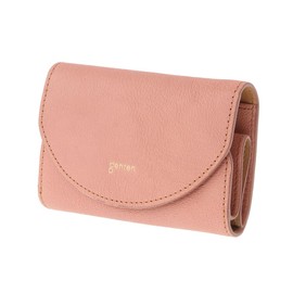 Genten Business Card Holder, Fresco, Business Card Holder, Women's, Peach Beige