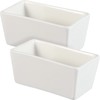 Zerodeko 2Pcs Ceramic Sugar Packet Holder Sugar Packet Storage Packet