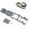 RC Chassis High Strength Plastic Chassis Frame Upgrade Part Replacement