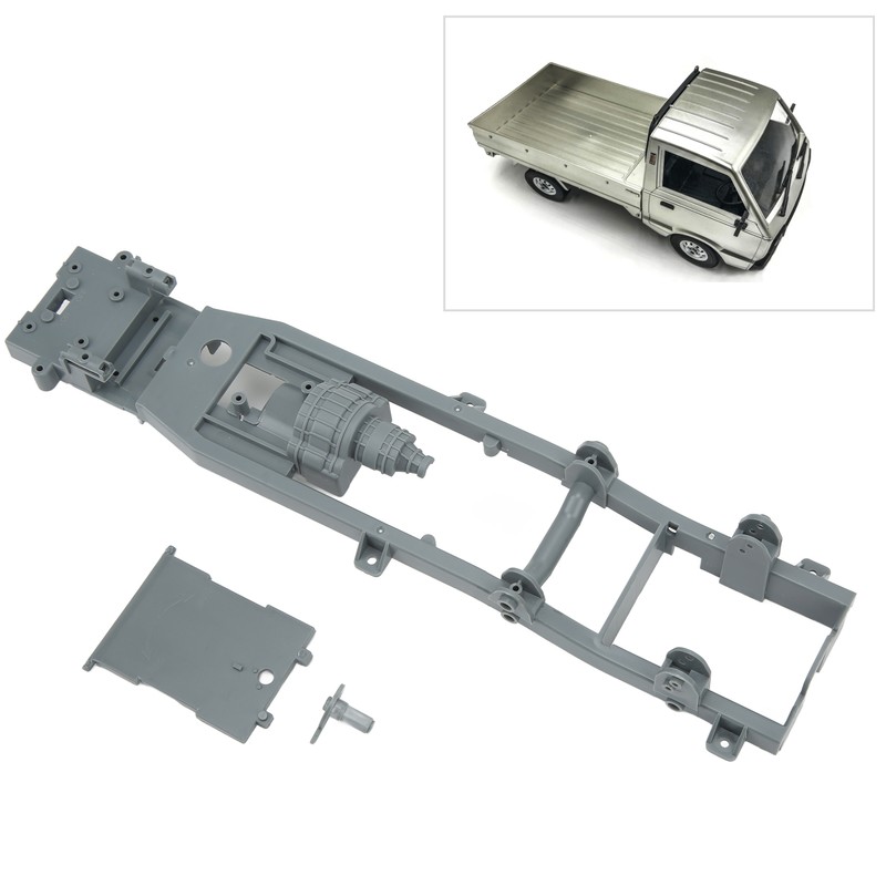 RC Chassis High Strength Plastic Chassis Frame Upgrade Part Replacement