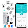 TONGOU Electricity Meter Smart DIN Rail WiFi | 1P 50A/230vac