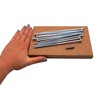 SKIR'CO Pack of 10 Galvanised Steel Wood Screws 6.0 x