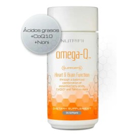 Ariix  Omega-q  Con Coq10 Y Tahitian Noni  56 Softgels Sin Sabor                                                                                      