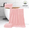 Cosy Family Microfiber 4 Pack Bath Towel Set, Lightweight and