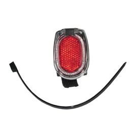 Busch & Müller Unisex - Adult Secula Bicycle Light, Red, One Size