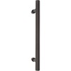 Delaney Hardware BD0174- Barn Door Pull Handle Round, Black