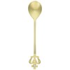 Takakuwa Metal Royal Crown Clear Coffee Spoon, Gold 003044