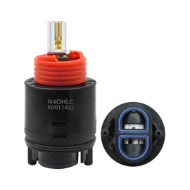 N40HLC Shower Cartridge Fits for Temp-Gard III Faucets and Shower Valves,Replaces RK7300-CART-3P JH02BJ HL-40,40 mm Shower Cartridge