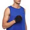Nivia Python Sports Exercise and Fitness Gloves (Black, Size -