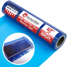 ArmorDillo HVAC Vent Film Duct Masking Tape Temporary Register Sealing Tape (12” x 185)