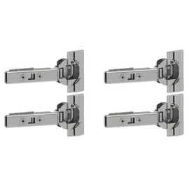 I-K-E-A UTRUSTA Hinge 110 ° Blum 805.248.82 W B-in Damper for Kitchen Cabinet Door Slowly Silently Soft Closing Hinges (4 Pack)