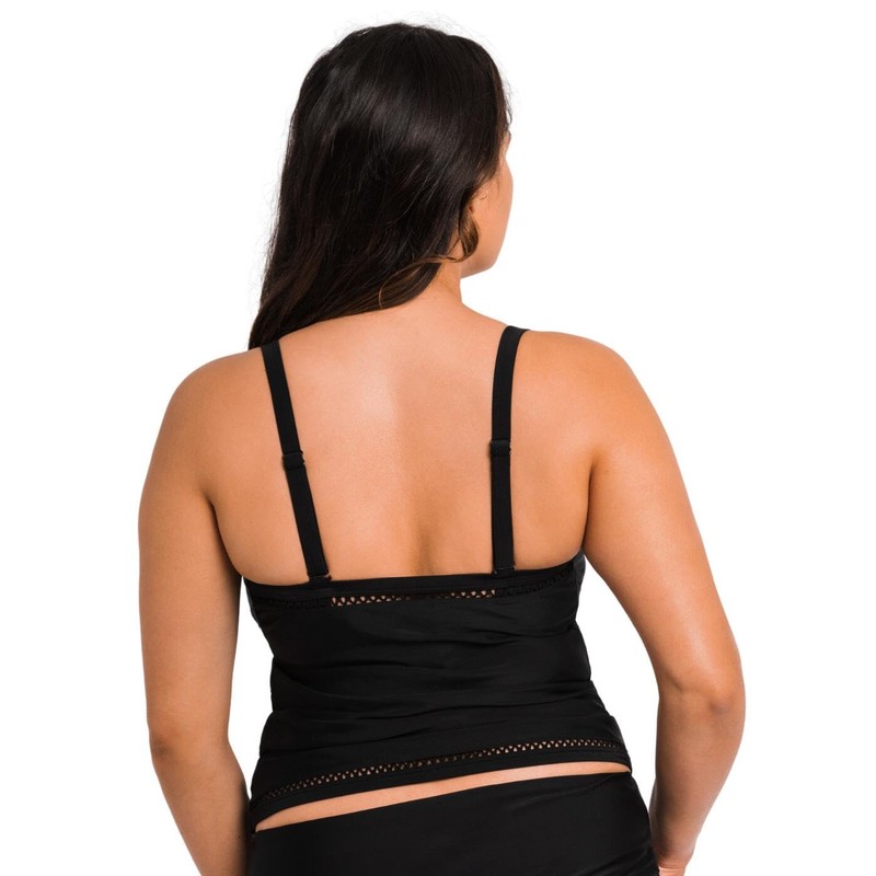 Curvy Kate First Class Tankini Top Black 40FF