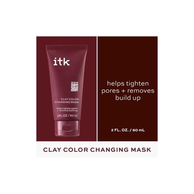 Clay Color Changing Mask by ITK for Unisex - 2